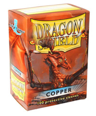 Dragon Shield Box of 100 in Copper